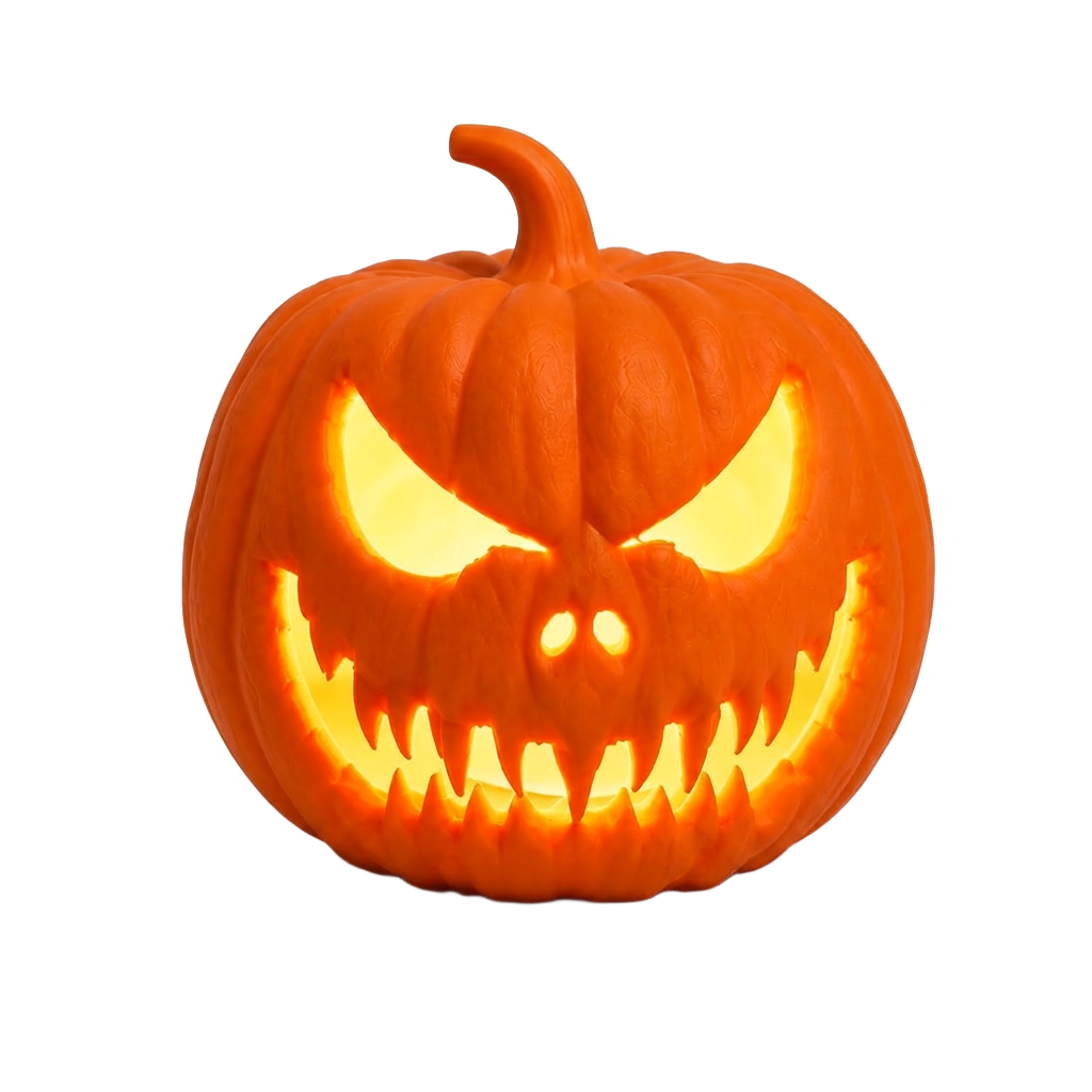 Jack-o'-Lantern Lamp